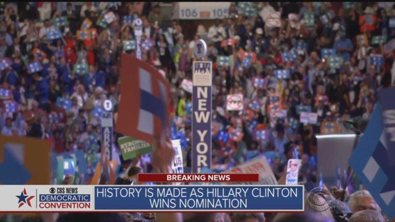 Hillary Clinton Makes History With Democratic Nomination