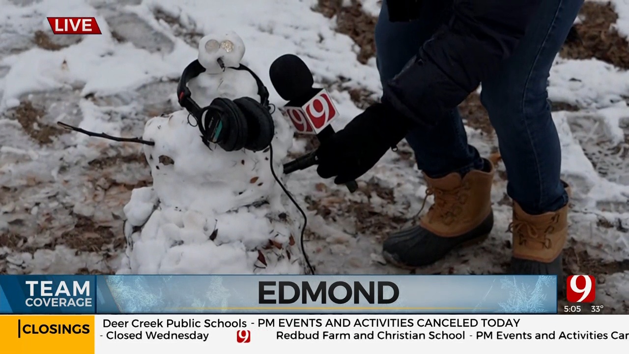 Road Conditions Improving In Edmond