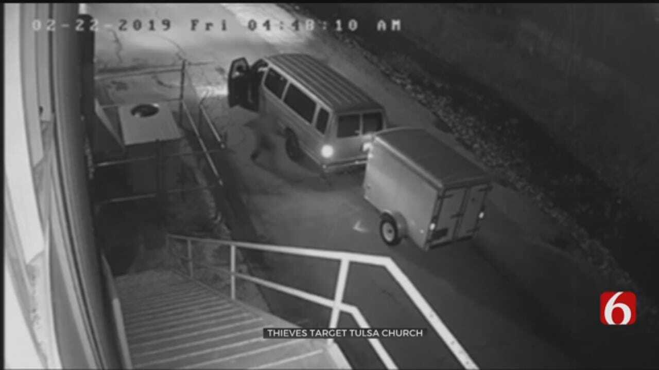 Tulsa Church Asking For Help After Trailer Is Stolen
