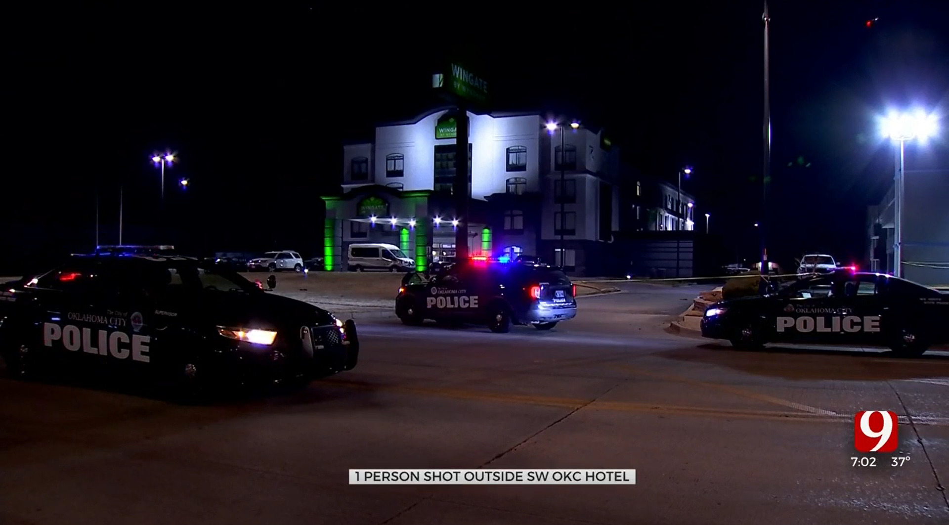 1 Person Shot At Hotel In SW OKC