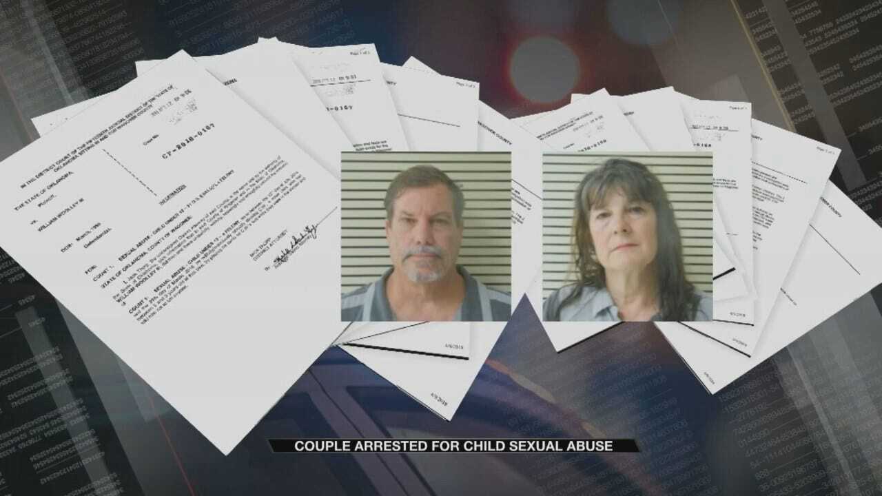 Wagoner County Couple Arrested For Abusing Young Relative, Deputies Say