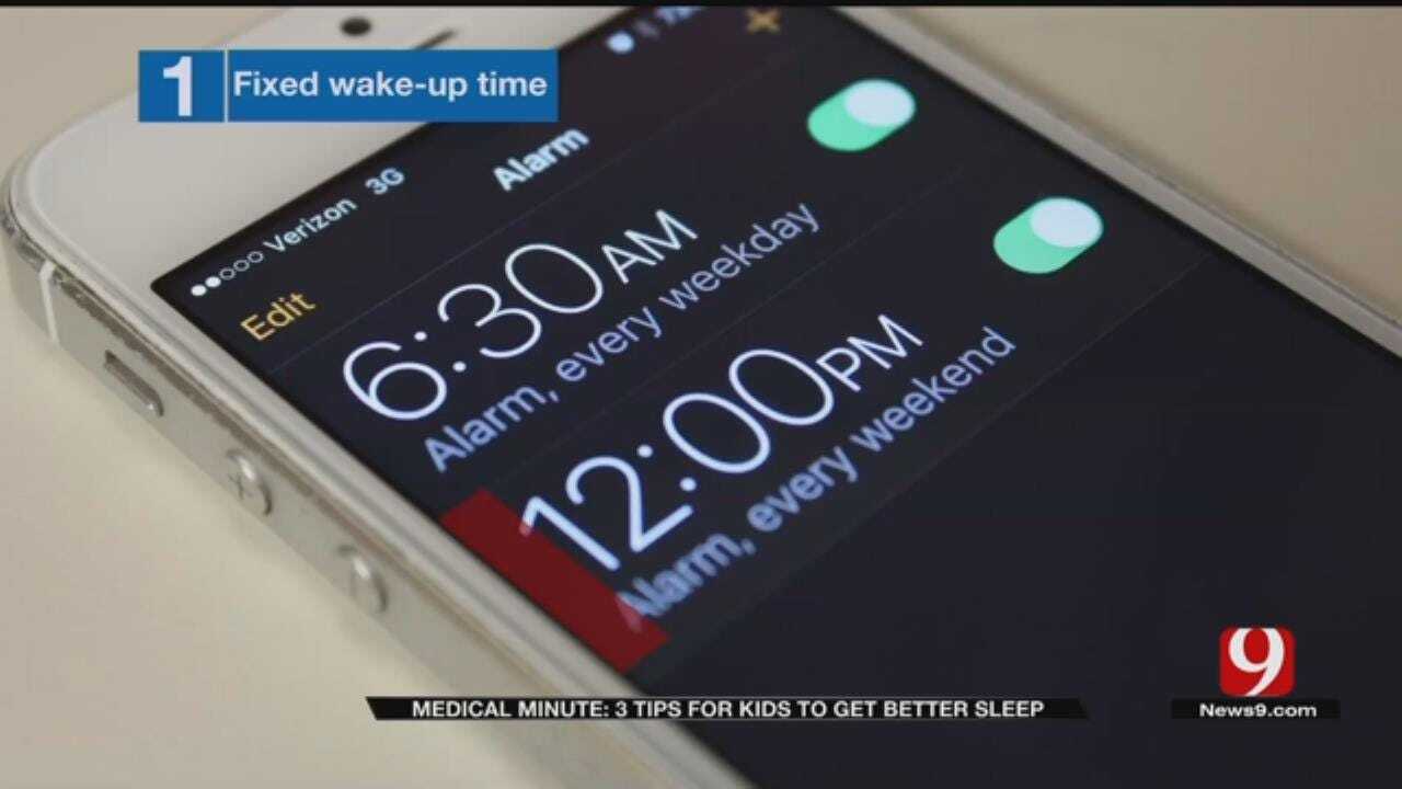 Medical Minute: Tips For Sleeping, Kids