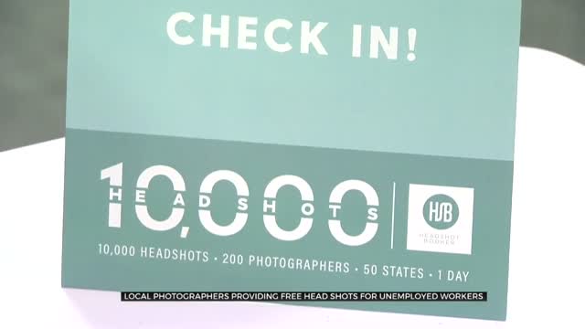Tulsa Photographers Offer Free Head Shots To Help The Unemployed