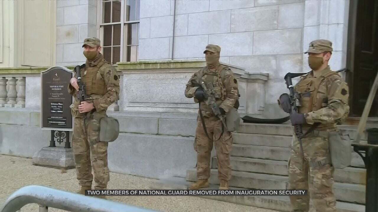  2 National Guard Members Removed From Biden Inauguration Over Possible Ties To Extremist Groups