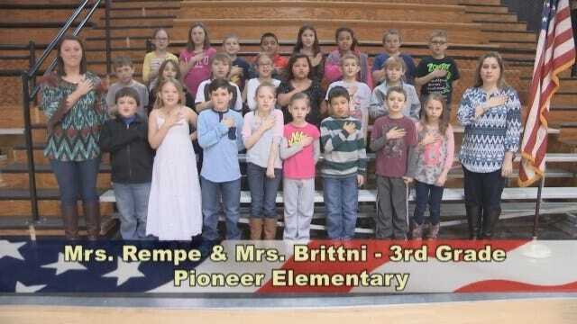 Mrs. Rempe and Mrs. Brittni’s 3rd Grade Class At Pioneer Elementary