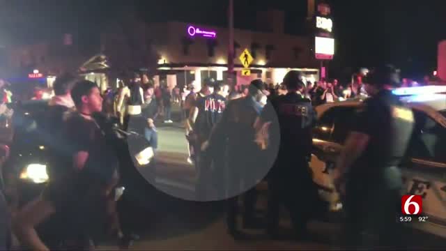 Man Helps Carry Stranger To Medics During Tulsa Protest