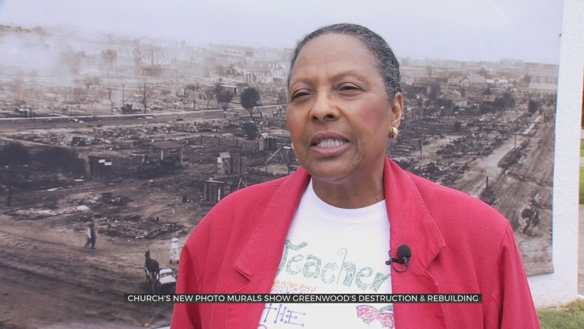 Tulsa’s Paradise Baptist Church Displaying Photo Murals Of Massacre To Show Destruction