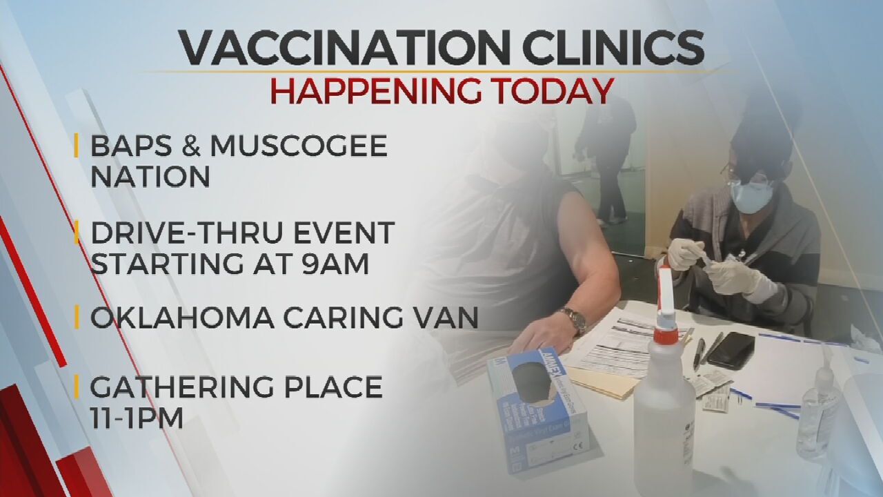 COVID-19 Vaccination Clinics Underway In Green Country 