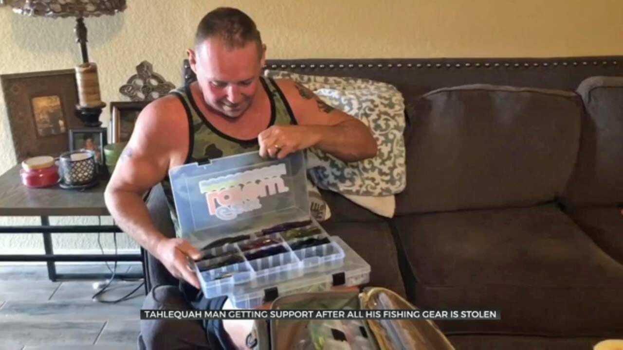 Tahlequah Man Living With Alzheimer's Gets New Fishing Gear After Theft