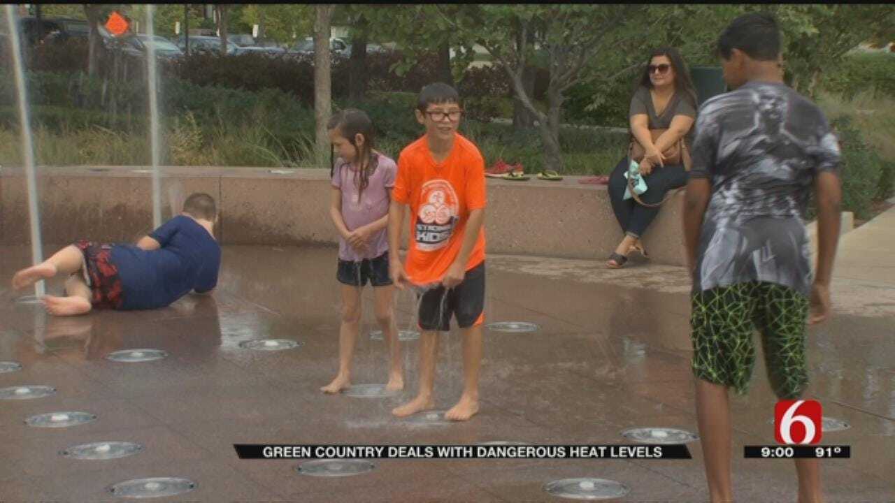 Tulsans Try To Beat The Heat