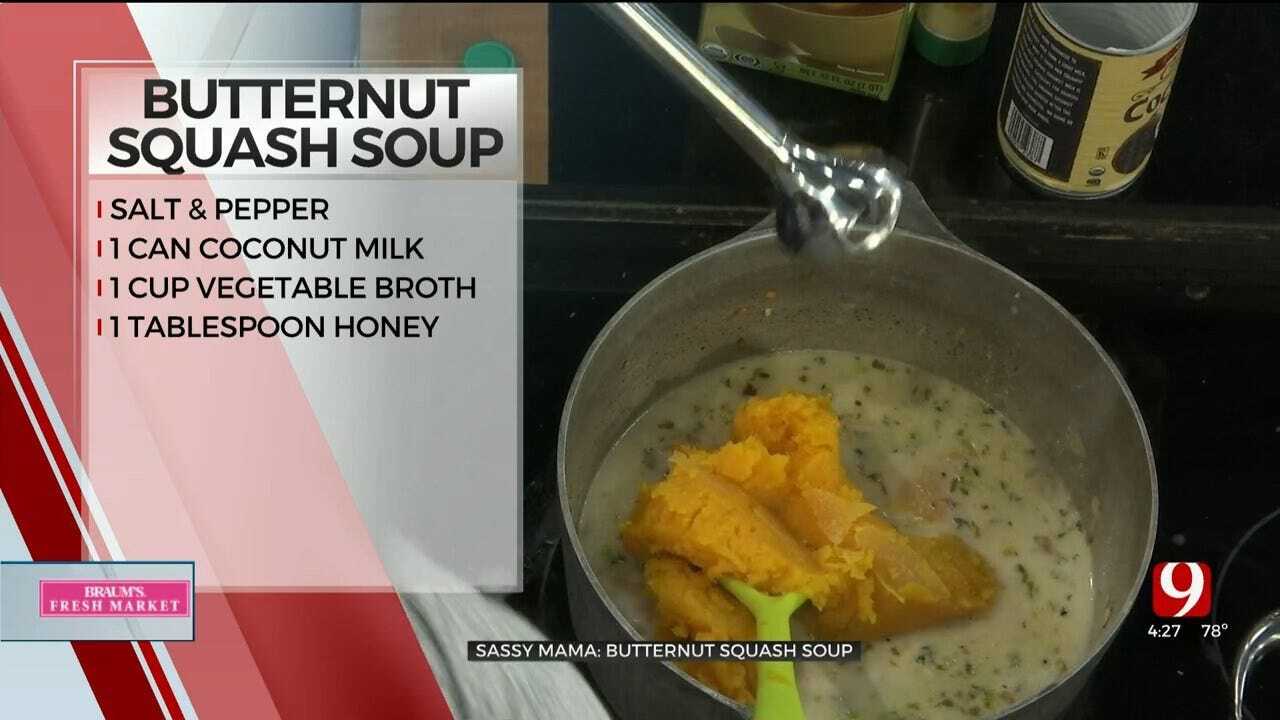 Fresh Butternut Squash Soup