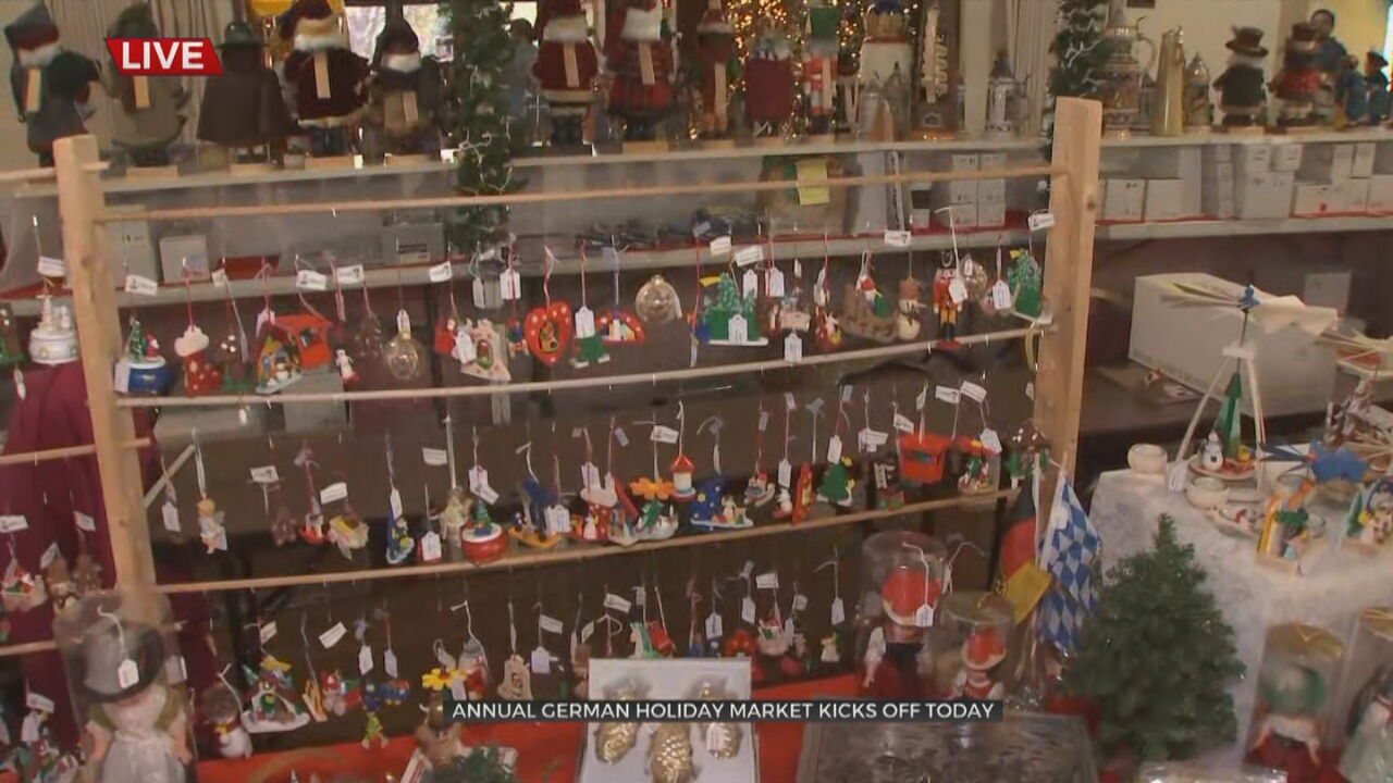 Annual German Holiday Market Kicks Off In Tulsa