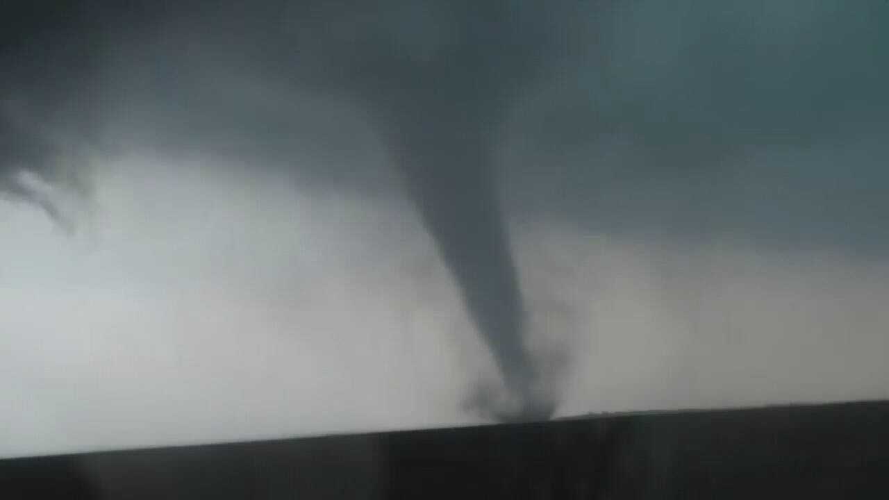 WEB EXTRA: Storm Tracker Video Of Stamford, Texas Tornado