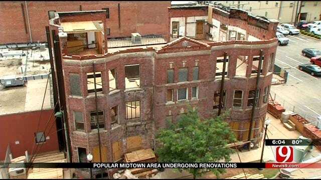 Popular Midtown Area Undergoing Renovations