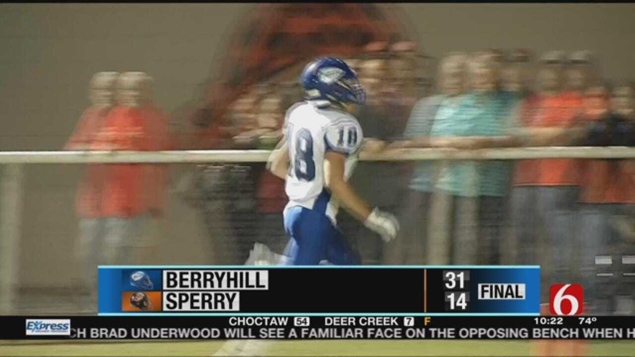 Sperry Suffers Week 9 Loss To Berryhill