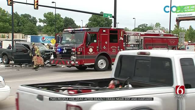Tulsa Police Investigate Deadly Wreck