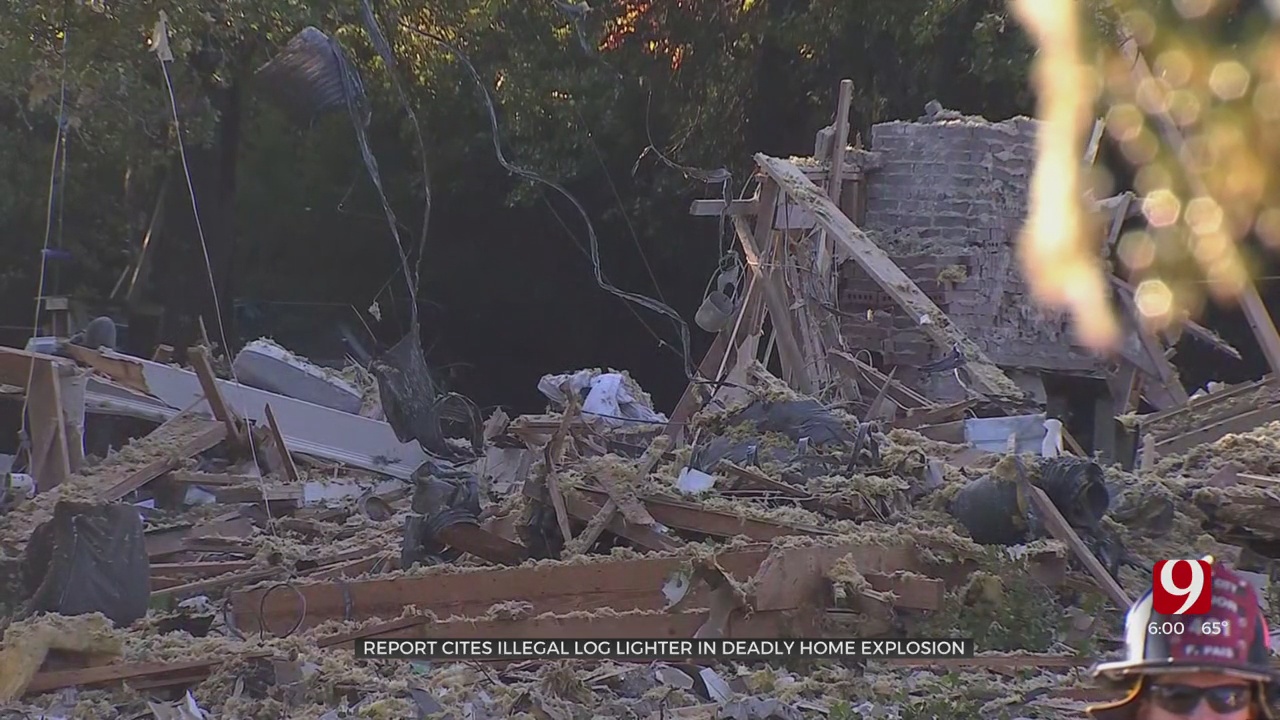 Report Cites Illegal Log Lighter As Cause Of Deadly OKC Home Explosion 