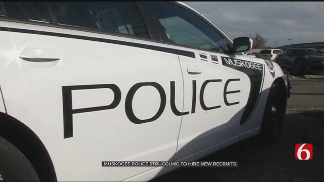 Muskogee Police Office Shortage Straining Department