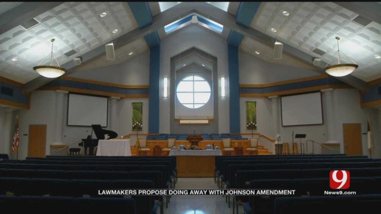 Lawmakers Propose Doing Away With The Johnson Amendment