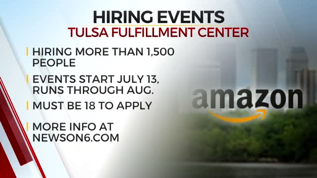 Amazon Plans To Hire Hundreds Of New Workers In Tulsa 