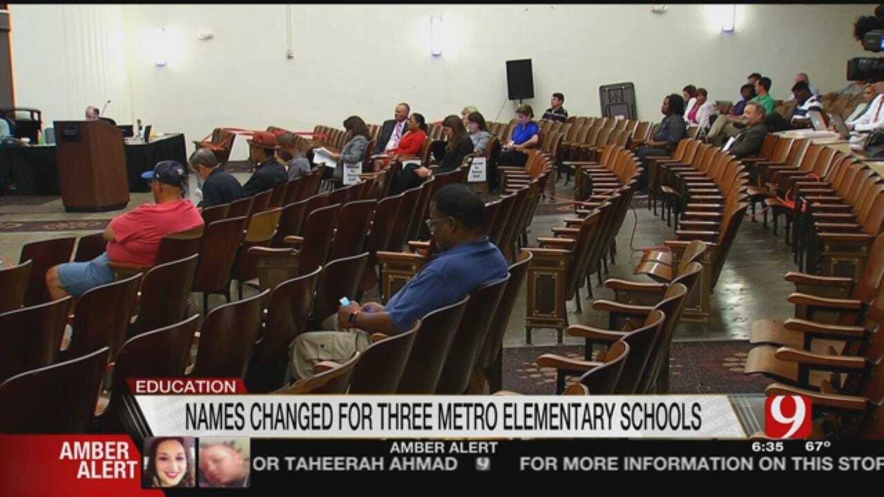 Controversy Following OKC School Name Changes