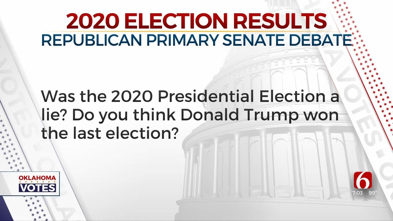 US Senate Debate: 2020 Presidential Election