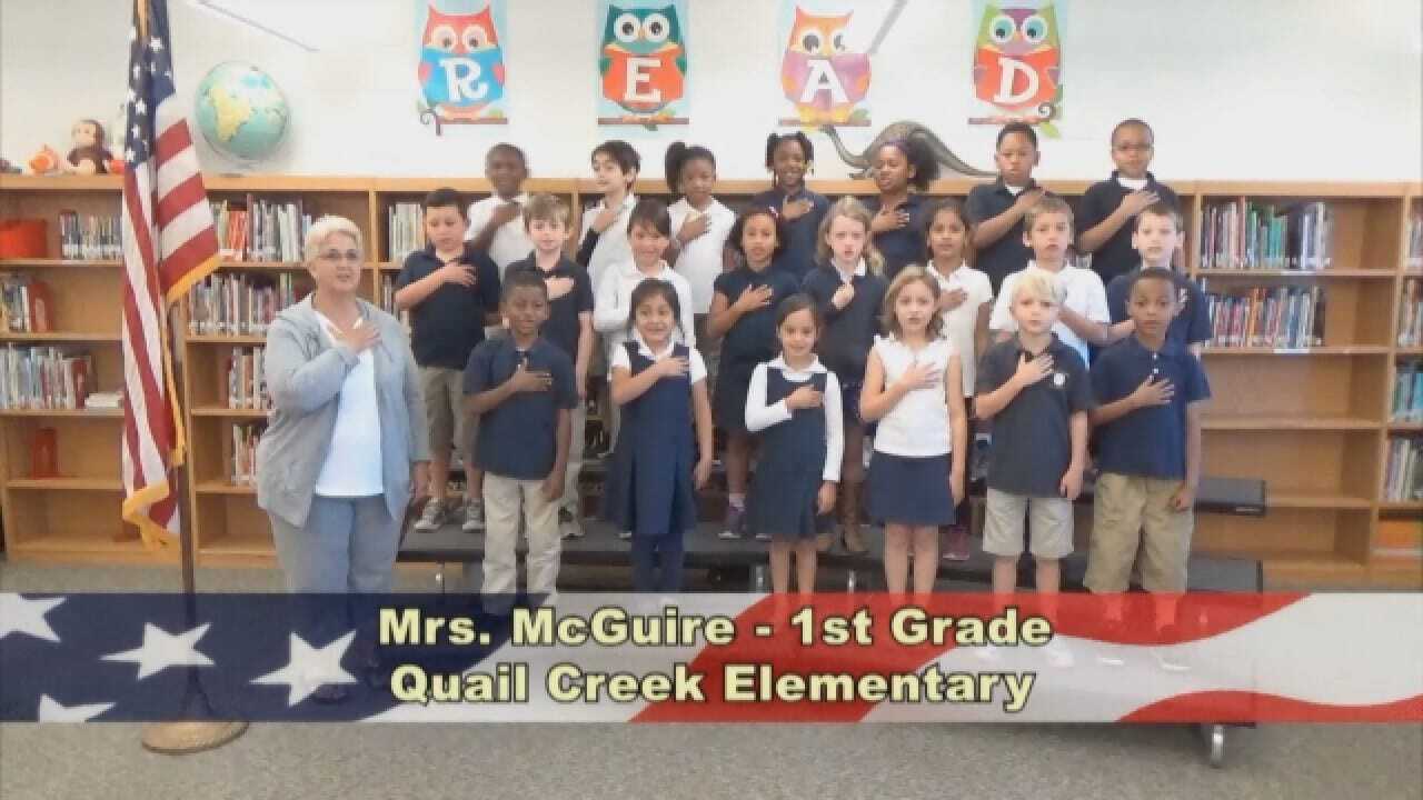 Mrs. McGuire's 1st Grade Class At Quail Creek Elementary
