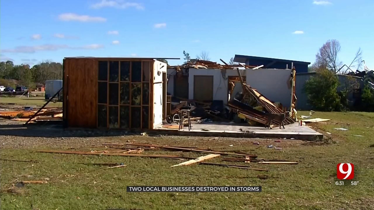 2 Local Idabel Businesses Destroyed By Friday's Tornado
