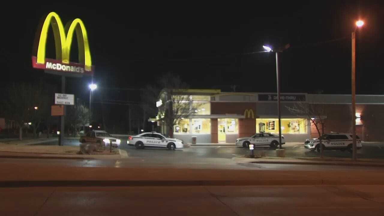 WEB EXTRA: Video From Scene Of Tulsa McDonalds Robbery