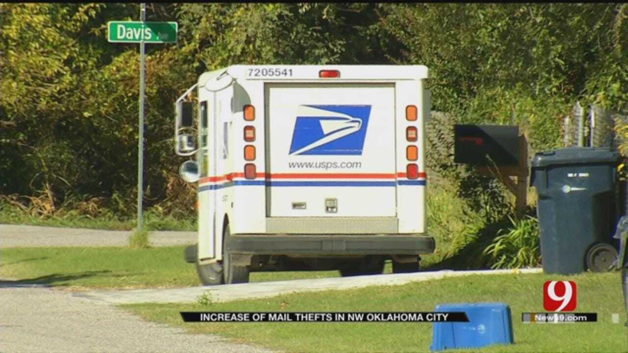 Rash Of Mail Thefts In OKC