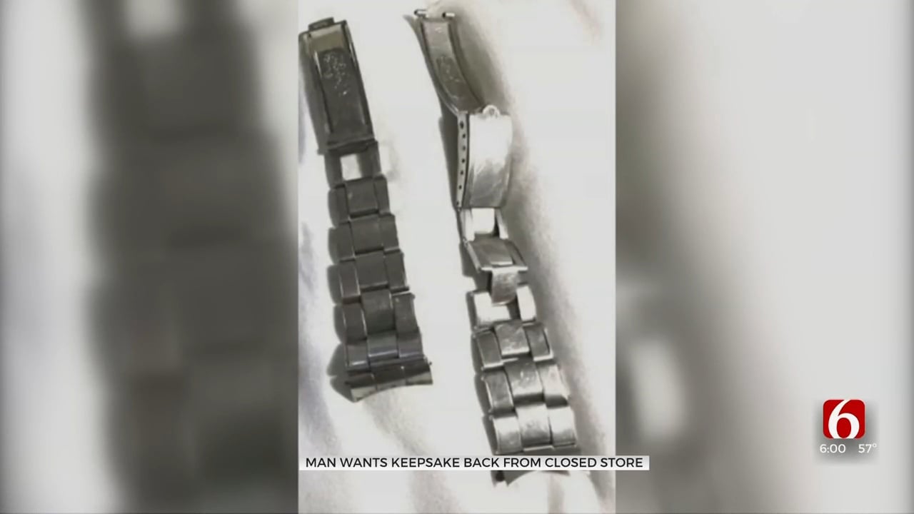 Green Country Man Says He's Frustrated After Jewelry Store Appears To Have Closed Unexpectedly While Fixing Sentimental Watch Band