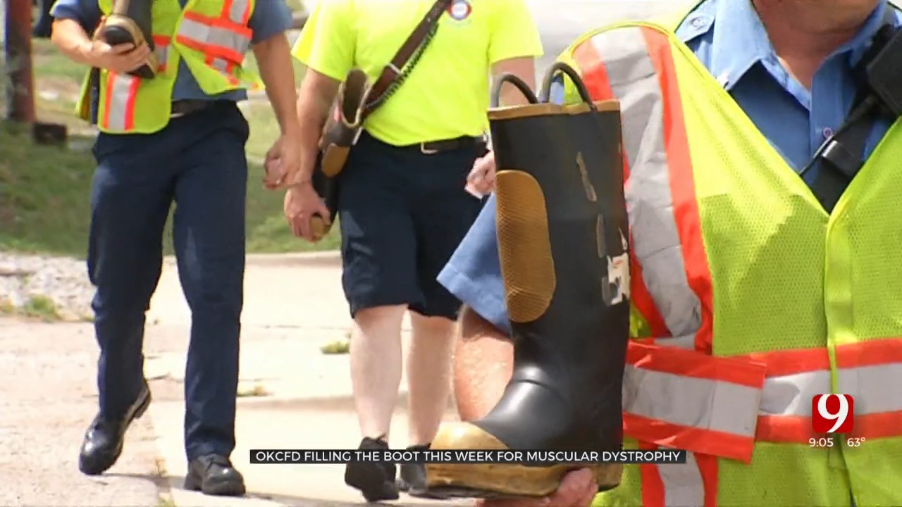 OKCFD On The Street Looking To 'Fill The Boot'
