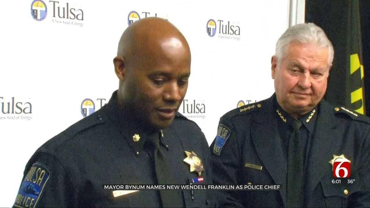 Mayor Bynum Announces New Tulsa Police Chief, Major Wendell Franklin