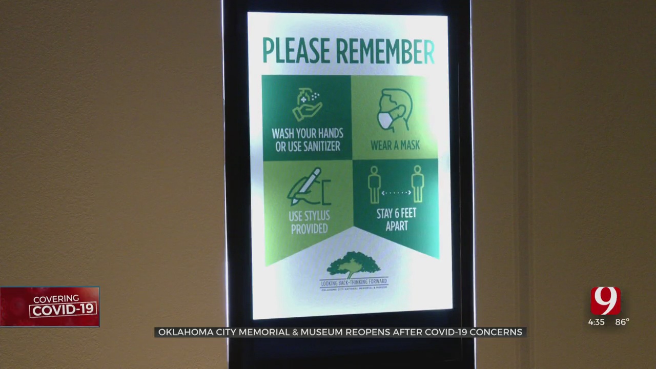 Oklahoma City Memorial & Museum Reopens With Changes Due To COVID-19