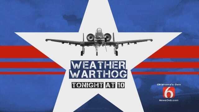 Tonight At 10: Tonight At 10: Former Attack Jet Gets New Weather Mission