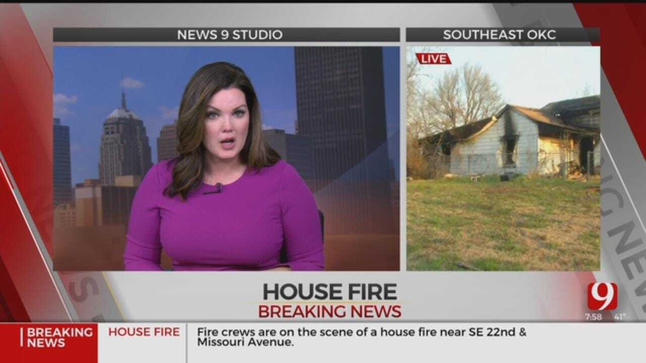 8 Injured In SE Oklahoma City House Fire
