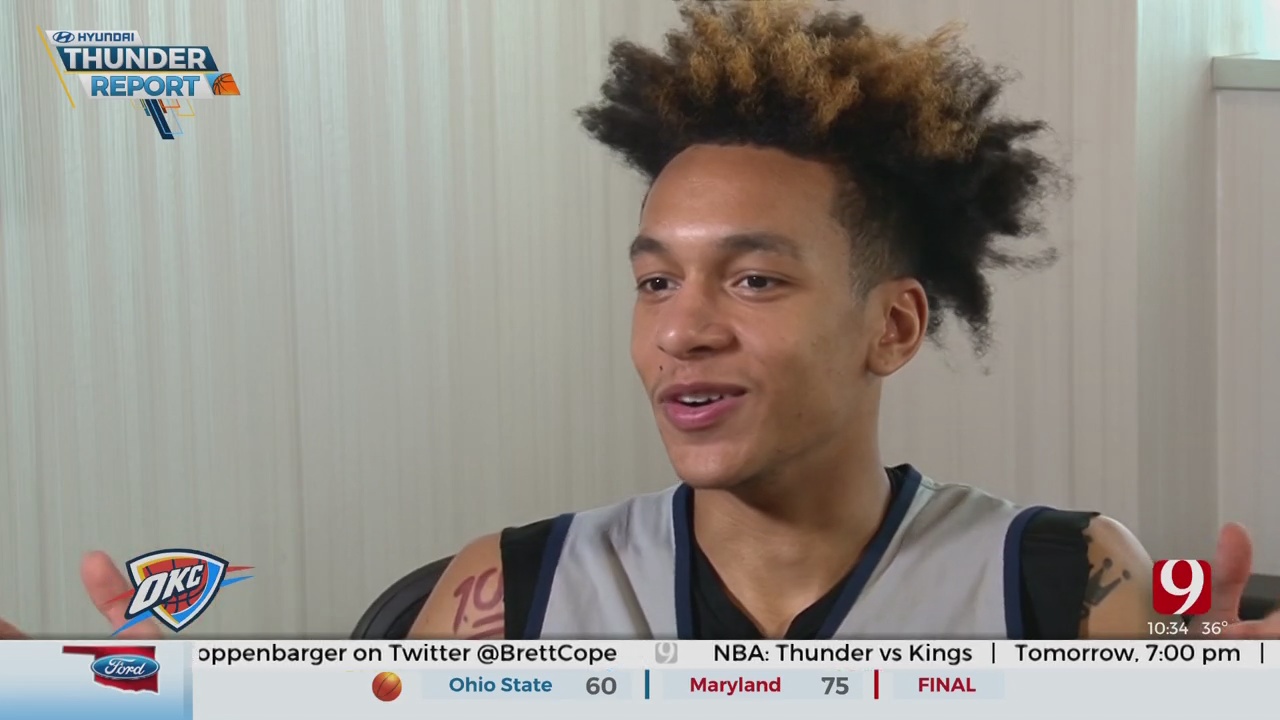 1-On-1 With Thunder Rookie Tre Mann