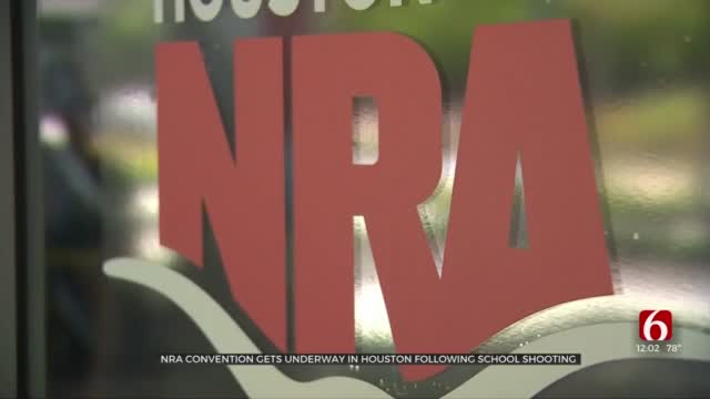 Amid Protests, NRA Meets In Texas After School Massacre