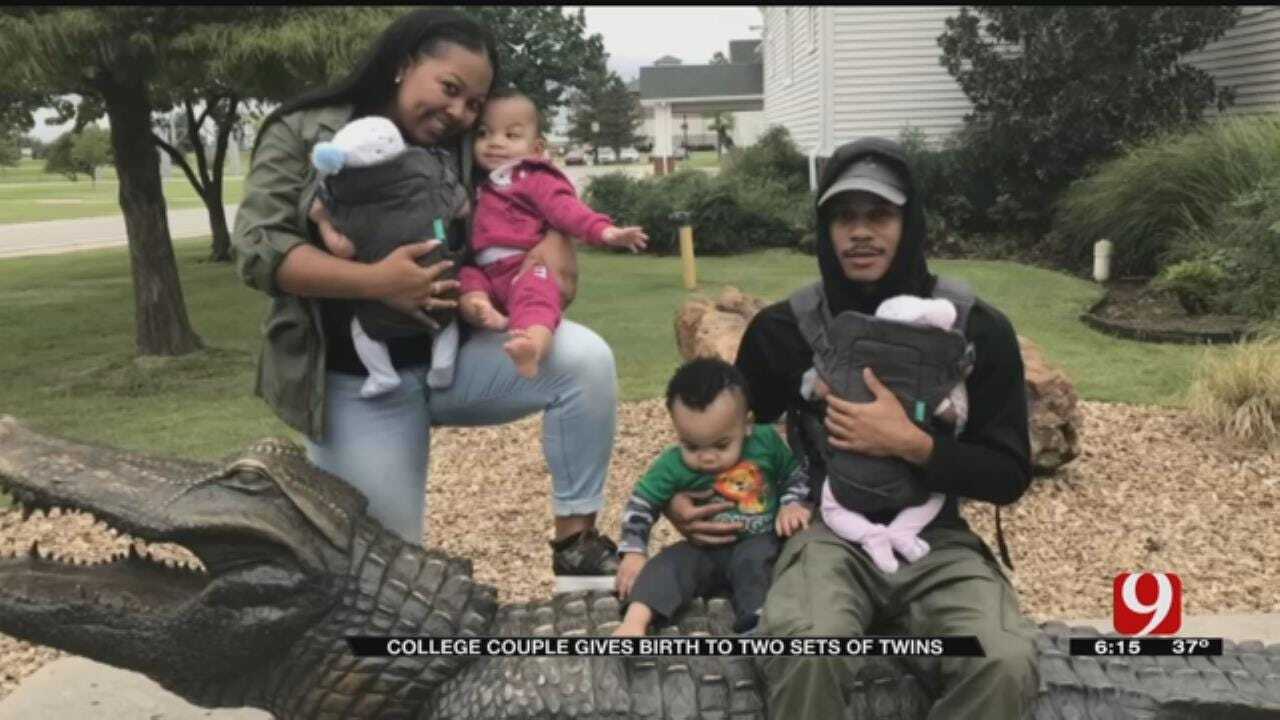 Langston University Sweethearts Birth Two Sets Of Twins Within A Year
