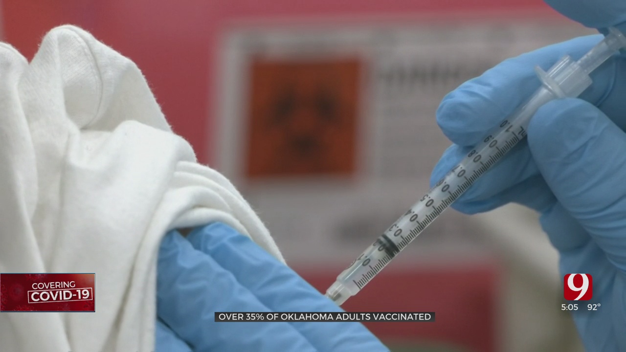 More Than 35% Of Oklahoma Adults Are Vaccinated, OSDH Says