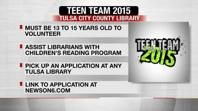 Tulsa City-County Library Seeking Teens To Help With Summer Reading Program