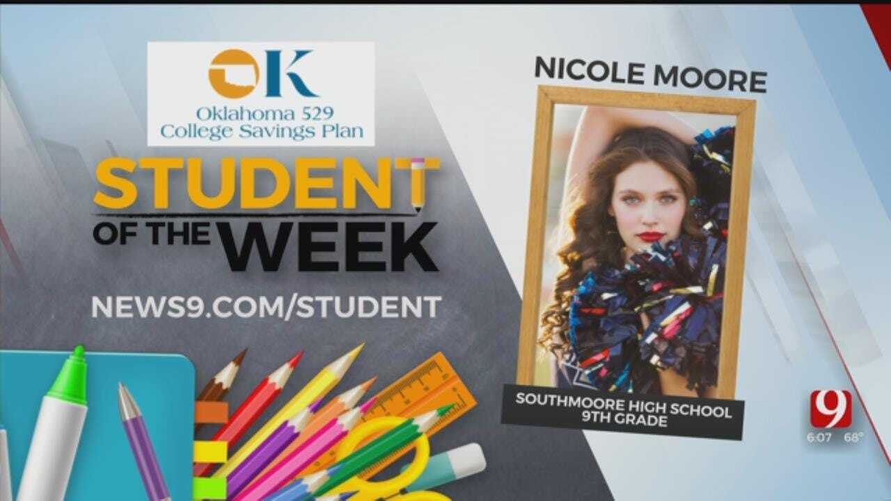Student Of The Week: Nicole Moore, Southmoore High School