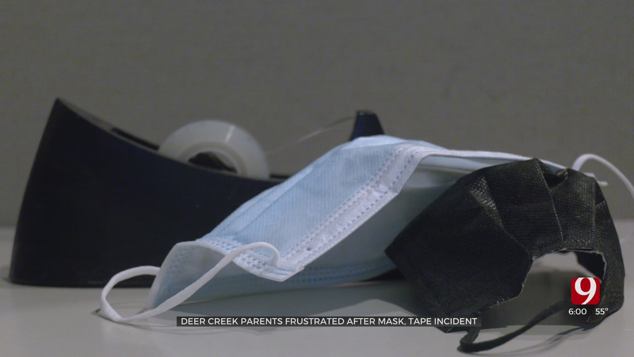 Deer Creek Parents Frustrated After They Say Teacher Taped Mask To Student's Face 