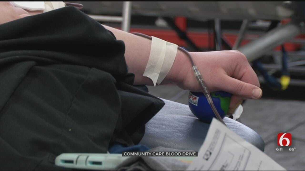 Community Care College Hosts Blood Drive Due To Dire Need