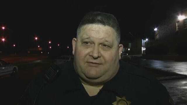 WEB EXTRA: Tulsa Police Cpl. R.W. Solomon Talks About Man On The Roof