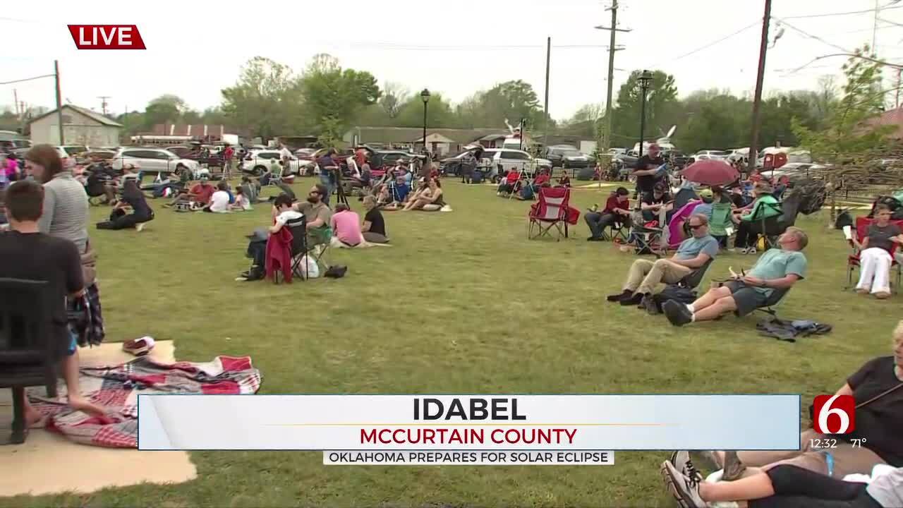Meteorologist Alan Crone Live In Idabel For Solar Eclipse In Path Of Totality