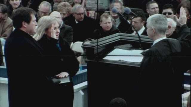 Fallin Lays Out Priorities In Inauguration Address