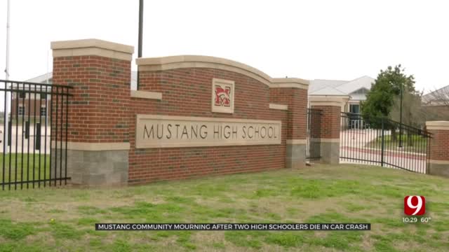 2 Mustang High School Students Killed In Car Crash 