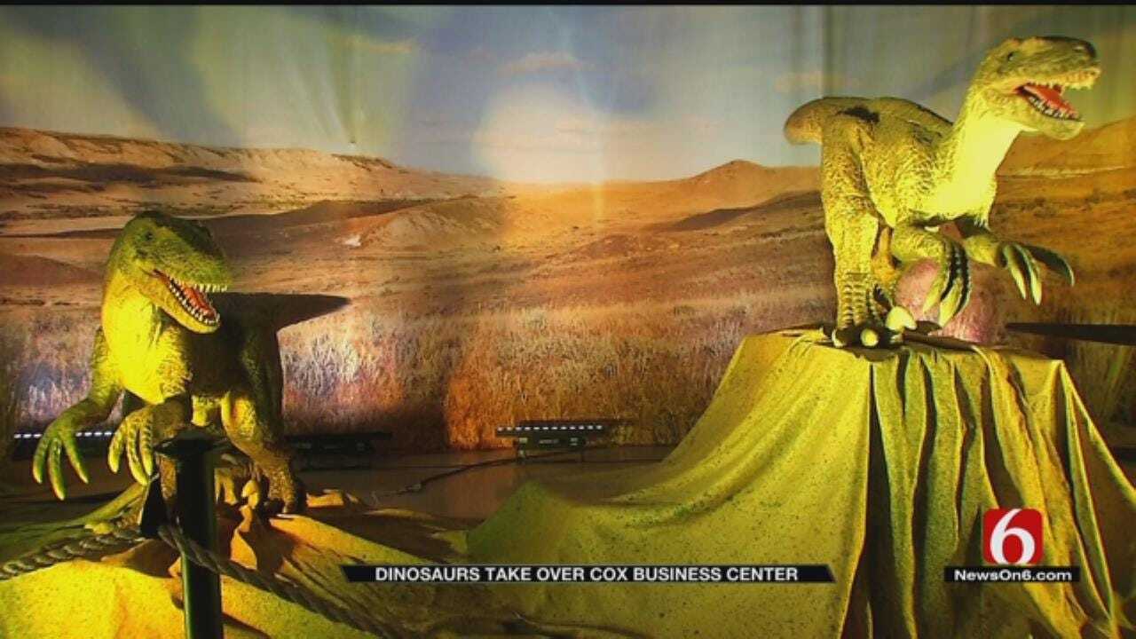 Dinosaurs Visit Cox Business Center