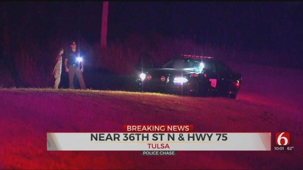 3 In Police Custody After Pursuit Across Tulsa